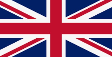 A flag of the UK